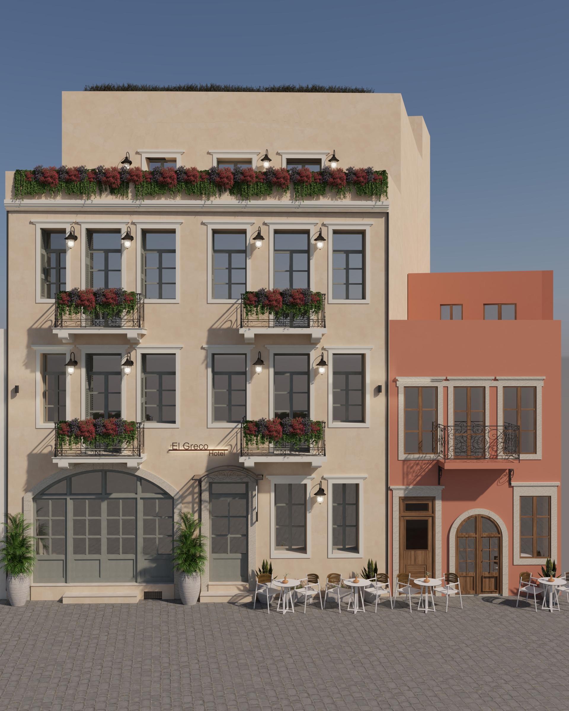 El Greco Hotel Ханья Экстерьер фото