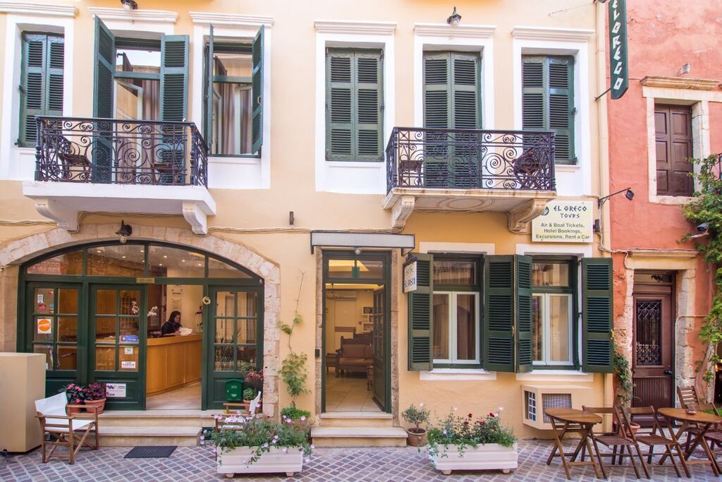 El Greco Hotel Ханья Экстерьер фото